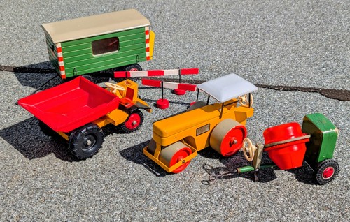 Steiff baufahrzeuge dumper - steiff, baufahrzeuge,
