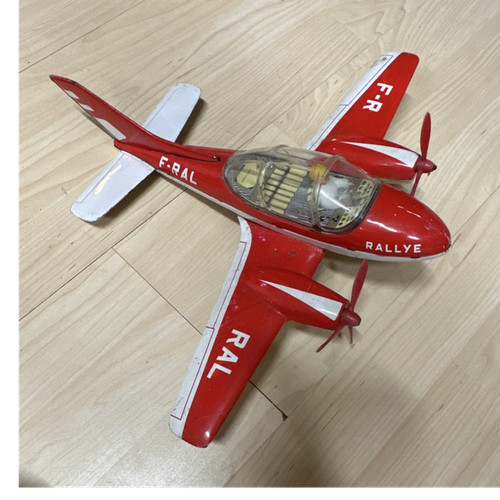 Blechspielzeug flugzeug rallye - flugzeug,