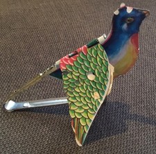 Blechspielzeug Vogel Stimme